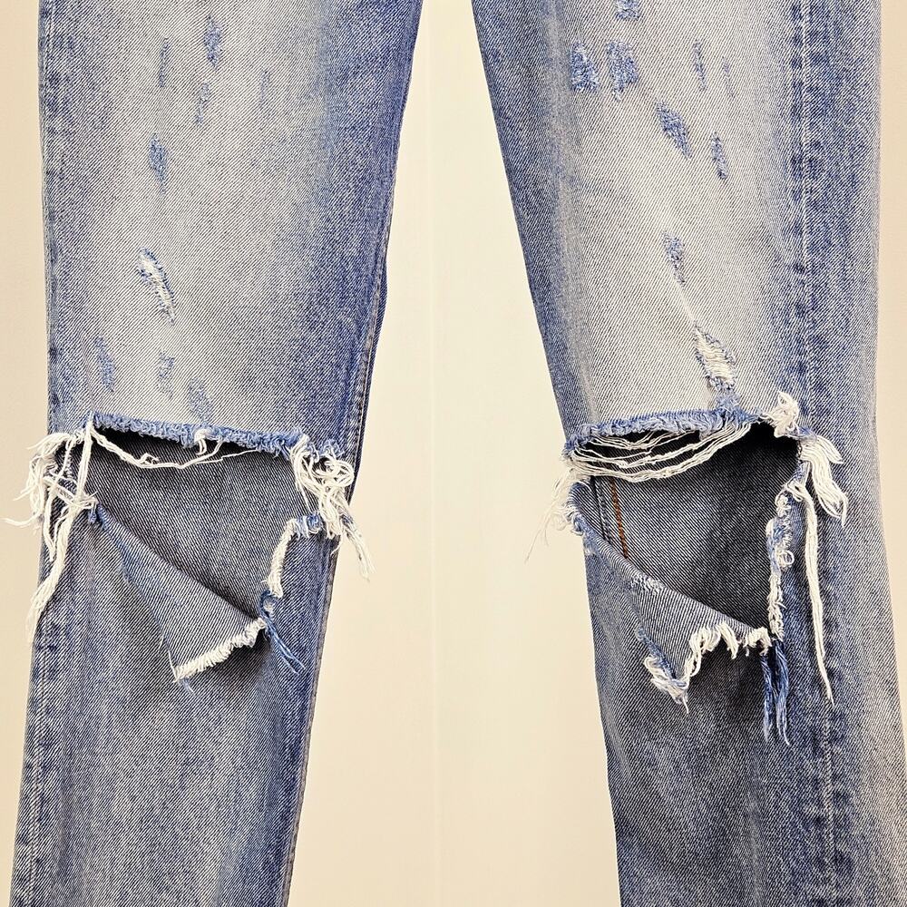 Boyish Denim Jeans Billy High Rise Waist Destroyed Distressed | Women's 25 - Picture 12 of 16